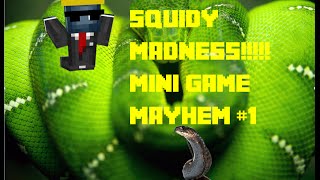 Minecraft mini game madness #1 Squidy snake
