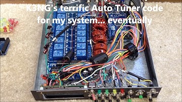 New(er) Version N9KR HomeBrew Auto Antenna Tuner - 100 Watts - Arduino Controlled