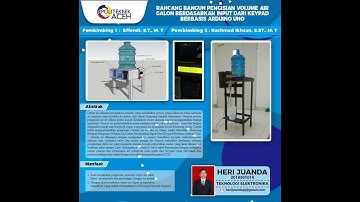 RANCANGAN BANGUNAN PENGISIAN VOLUME AIR GALON BERDASARKAN INPUT DARI KEYPAD BERBASIS ARDUINO UNO