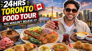 24 Hours of TORONTO’S Best Food 🇨🇦 Most Diverse Food City in the World ft. #viral  foods