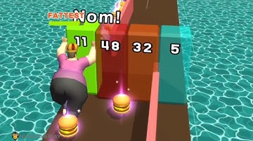 Fat Pusher - Gameplay Walkthrough Part 10 - Levels 91 - 100 (iOS, Android)