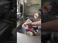 doing the dishes