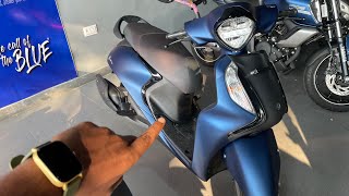New Yamaha Fascino 125 FI Hybrid | E20 OBD2 Model 2024 Review | Price Mileage Engine Detailed Review