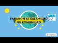 KLIMA, PANAHON, AT KALAMIDAD SA KOMUNIDAD Mp3 Song