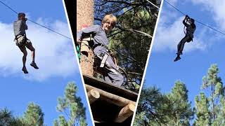 Ziplining at Flagstaff Extreme