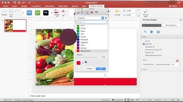 Using the Eyedropper to Match Colors in Microsoft PowerPoint