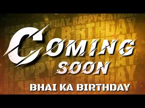 New coming soon Birthday banner background || birthday banner video editing  || Avinash Jadhav edit - YouTube