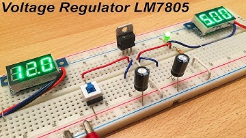 LM7805 Voltage Regulator Tutorial