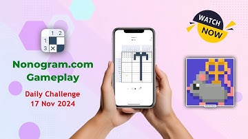 Nonogram.com Logic Puzzle Game | Daily Challenge 17 Nov 2024 #gameplay #clockworkmouse