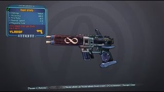 Borderlands 2: Legendary Farming - The Infinity Pistol