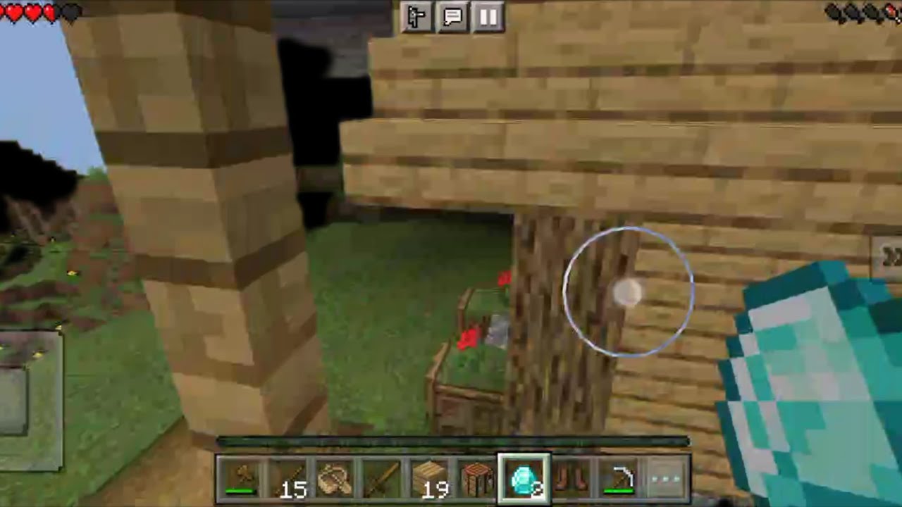 How to find a village and diamonds in Minecraft trial version - YouTube