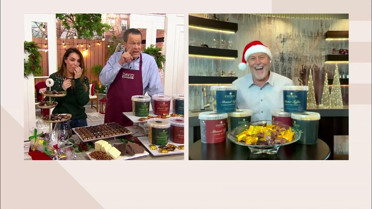 Enstrom 2.3lb Almond or Butter Toffee Petites on QVC YouTube