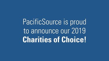 Proud to announce our 2019 Charities of Choice!
