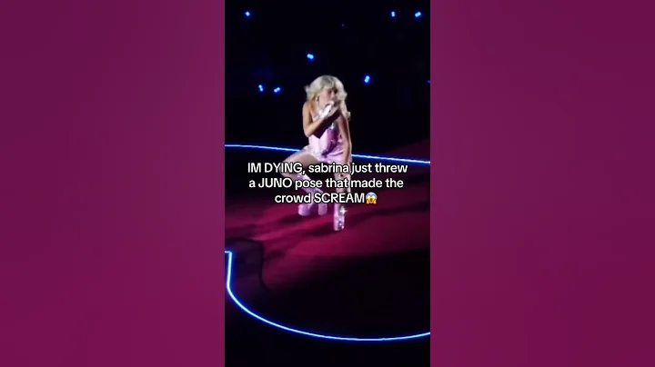 Crowd Scream #sabrinacarpenter #sabrina #shorts #short