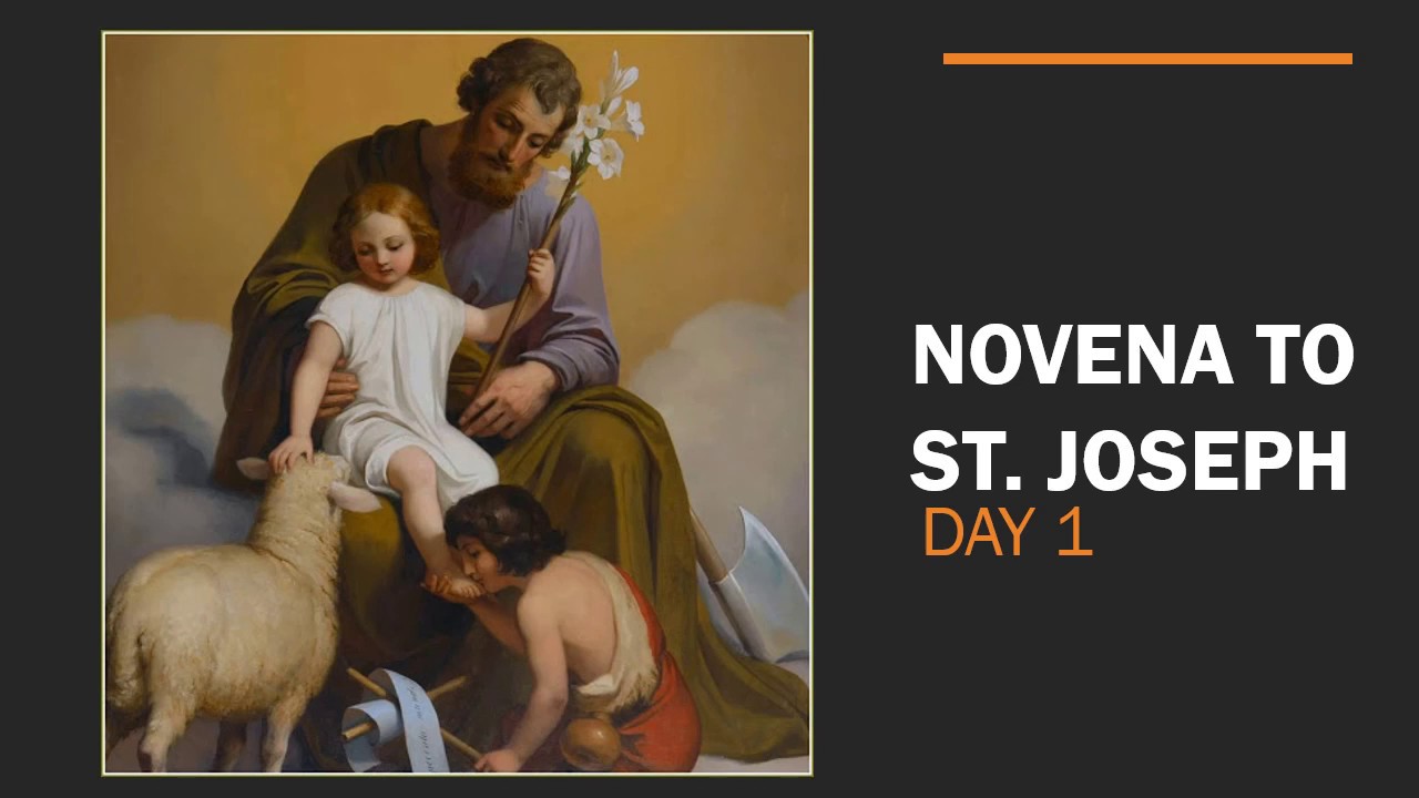 Novena to St. Joseph Day 1 YouTube