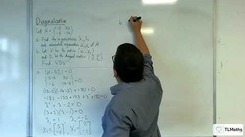 AQA A-Level Further Maths C11-02 Diagonalisation: Introduction