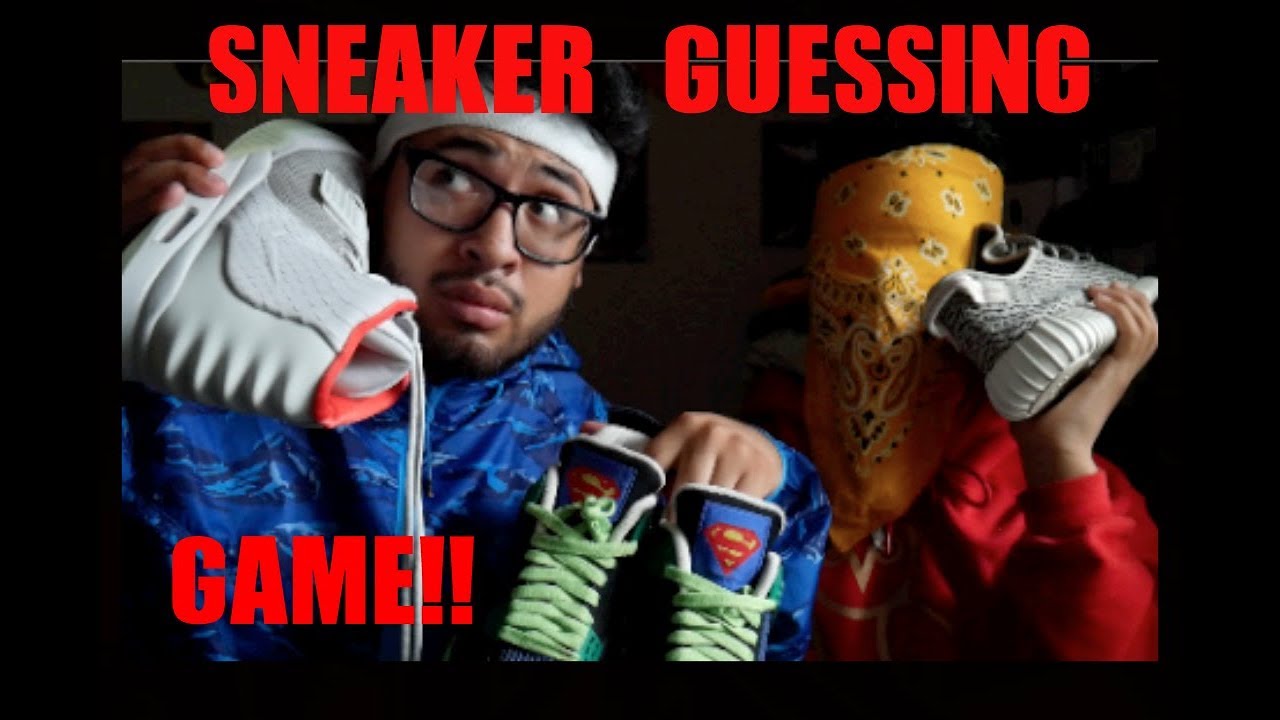 sneaker guessing game