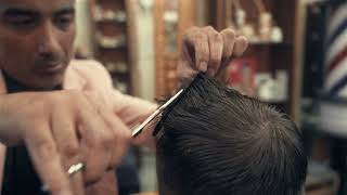 Neat Haircut at NYC Barber Shop Museum by Arthur Rubinoff - YouTube