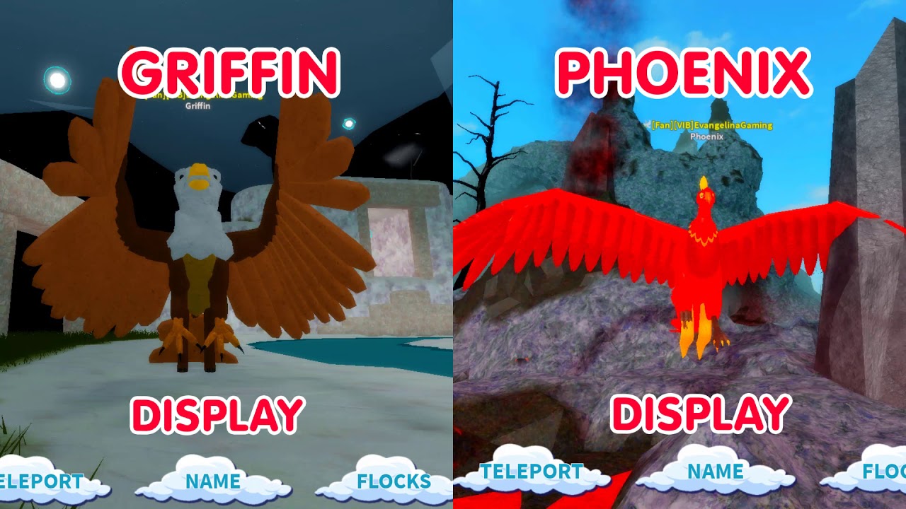 Feather Family Griffin Vs Phoenix Roblox Youtube - feather family roblox phoenix