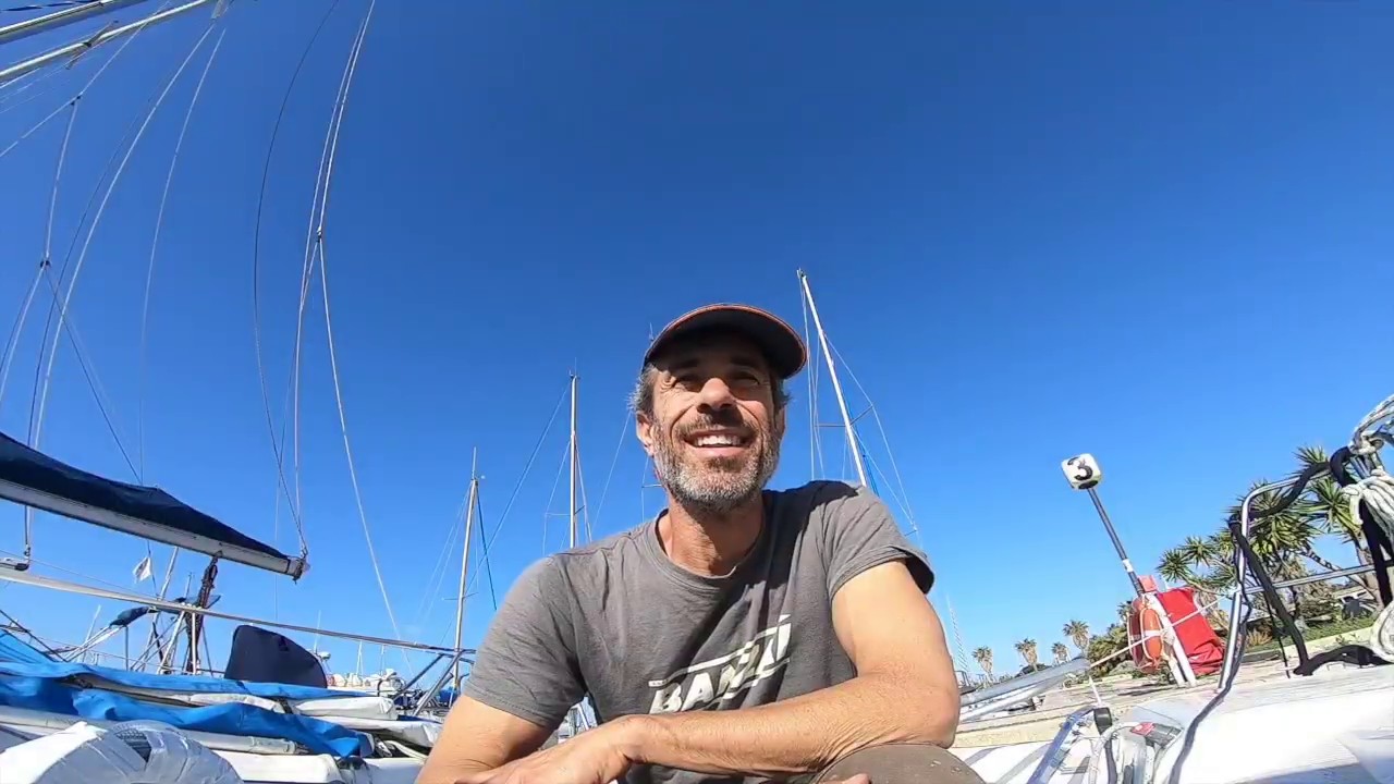 ⁣Restauro barca a vela jod 35   Montaggio serbatoio acqua supplementare