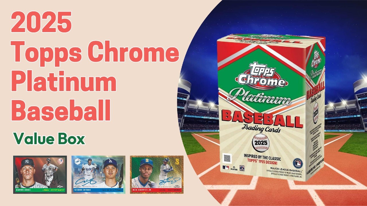 ??Crazy Loaded Boxes! ??2025 Topps Chrome Platinum Baseball 