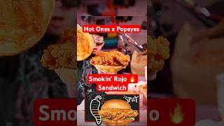 Hot Ones x Popeyes: Smokin’ Rojo Chicken Sandwich