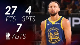 Stephen Curry 27 Pts 4 Threes 7 Asts Vs Knicks 2526 Season