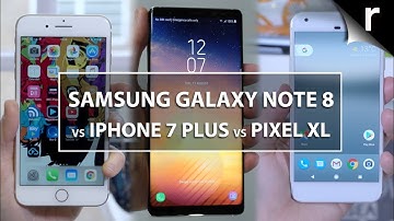 Note 8 vs iPhone 7 Plus vs Pixel XL: Mighty mobiles compared!