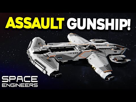 The Hammerhead GUNSHIP - Space Engineers