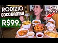 Coco bambu rodizio  tudo liberado por r99