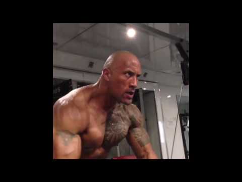 Dwayne&rsquo;The Rock&rsquo; Johnson Workout focus guys