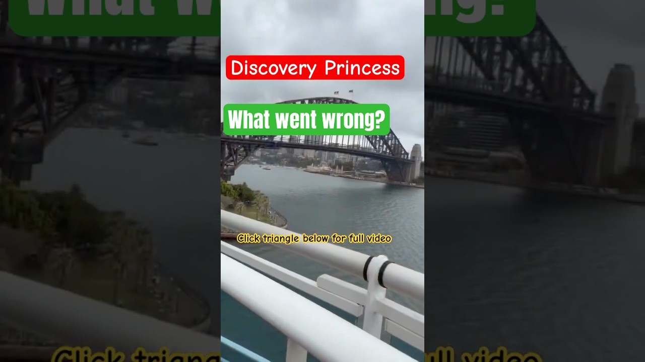 Discovery Princess review | problems we faced in this short 3-night cruise from Sydney