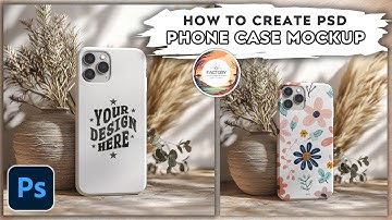 How to Create a Realistic PSD Phone Case Mockup - [ Photoshop Tutorial ]