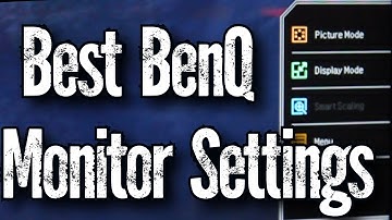 Best BenQ Monitor Settings