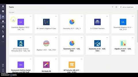 Accessing Class Notebook in TEAMS