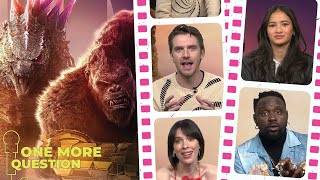 Rebecca Hall, Dan Stevens, Adam Wingard, Kaylee Hottle & Brian Tyree Henry on epic Godzilla x Kong