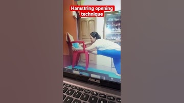 Hamstring stretching technique #yoga