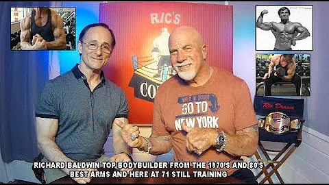 RICHARD BALDWIN 71 Years Old Mr USA Best Arms  Top...