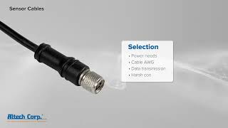 Altech Sensor Cables Selection and Connection