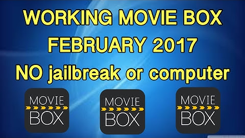 WORKING MOVIE BOX - NO jailbreak NO computer iOS 8-10.2.1 FREE - 10th February 2017