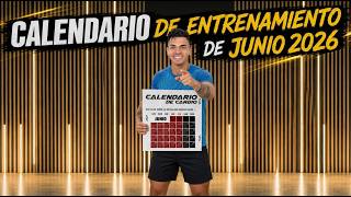 Calendario de entrenamiento Junio disponible en mi instagram @cardioantonio