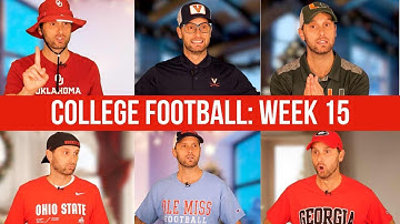 College Football Cool Kids Club: Week 15!