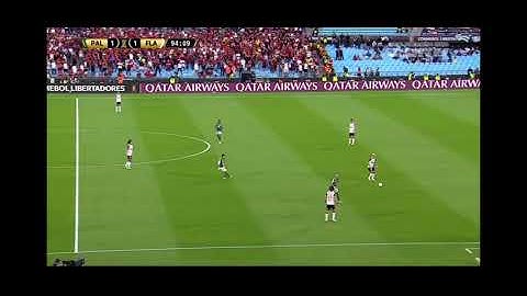 Falha absurda de Andreas pereira, que resultou na perca do título da copa libertadores.