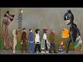 Cartoon Cat vs Siren Head, SCP 999, Jason, Michael, Pennywise, Freddy, Yoda, Chainsaw + More [Dc2]