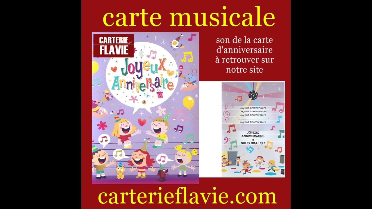 Son De Notre Carte D Anniversaire Musicale Ref Mf08 Musique Joyeux Anniversaire Au Piano Youtube Son De Notre Carte D Anniversaire Musicale Ref Mf08 Musique Joyeux Anniversaire Au Piano Youtube