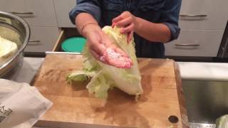 Parks Kitchen Kimchi prep Instructions