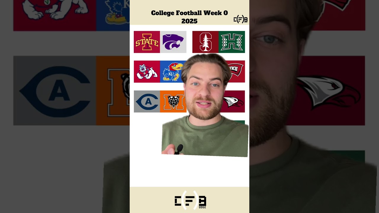 Which week 0 game are you most excited for?