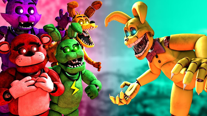 [SFM FNaF] Smiling Critters Animatronics vs Into The Pit