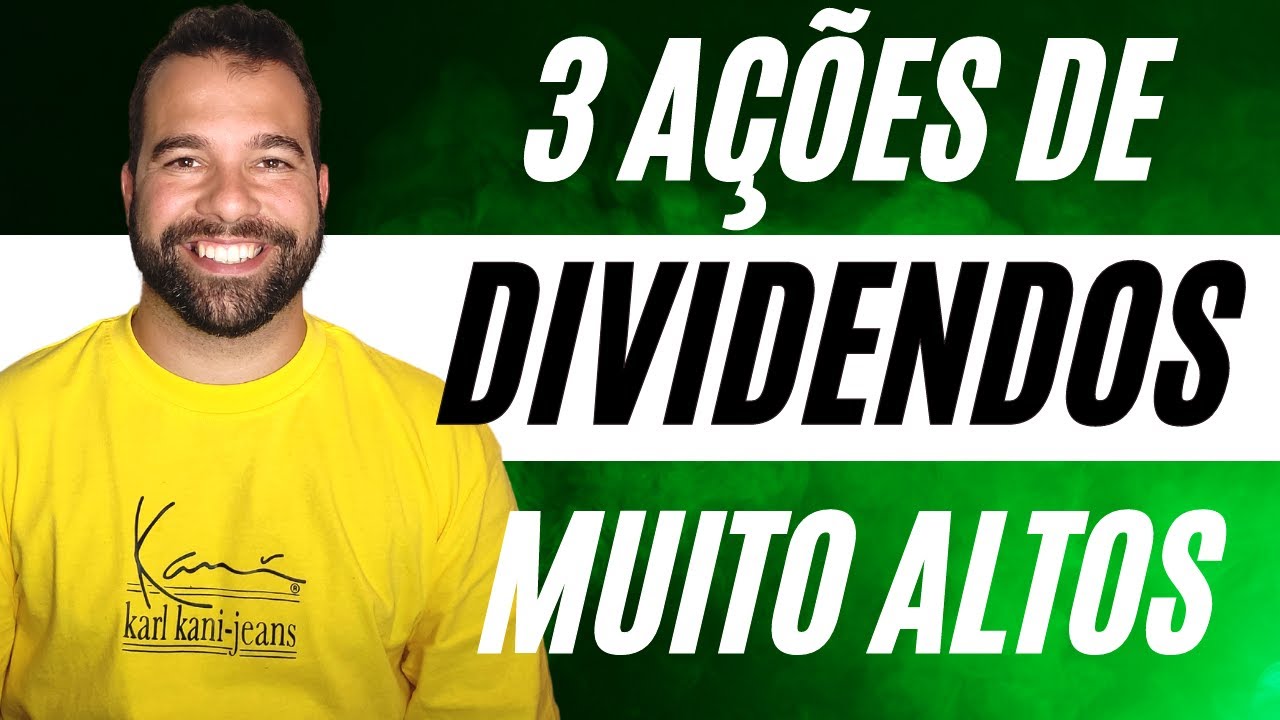 3 EMPRESAS QUE PAGAM DIVIDENDOS ALTOS | +7% DIV. YIELD