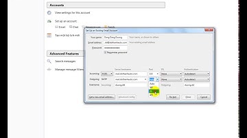 Hướng dẫn Cài đặt Email Đô Thành trên Thunderbird